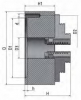 Прецизионный четырехкулачковый токарный патрон Optimum CI4P  ? 125 мм, рис.4