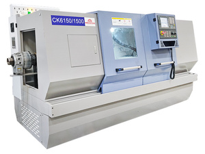 Токарный станок FABTEC CK6150/1500 с плоской станиной с ЧПУ Siemens 808D