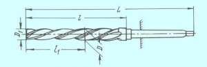 Развертка d25,0х17,8х180х296 к/х котельная машинная Р6АМ5 КМ3 "CNIC"