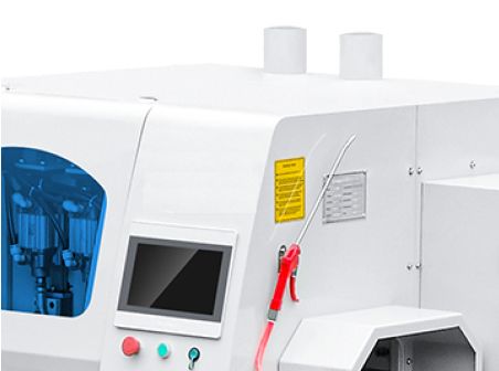 EcoWood CFS-100  Система аспирации  Для эффективного отвода опила, в верхней части кожуха станка расположены 2 аспирационных патрубка 