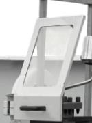 Proma SPV-1500/660 
 Защита от стружки 
Прозрачный экран практически полностью закрывает рабочую зону и препятствует вылету стружки в глаза оператора 
