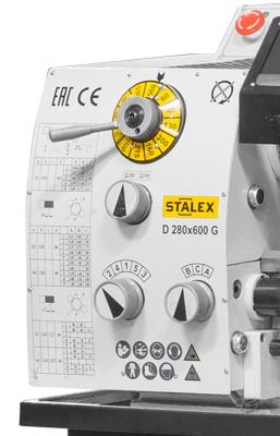 Stalex D280x600G 
  Удобное управление  
 Основные элементы управления вынесены на отдельную панель, что обеспечивает максимальный контроль 
