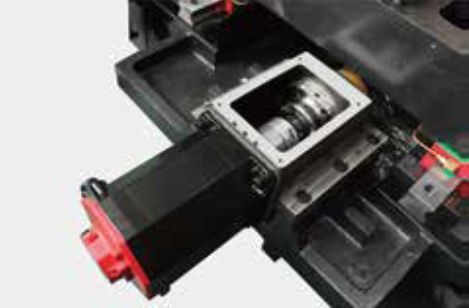 SPITZEN HMT-500  Основные двигатели FANUC  В базовой комплектации на станках HMT применяются шпиндельные моторы FANUC, обеспечивающий высокую мощность, крутящий момент и отличную производительность  Характеризуются высоким КПД и низким тепловыделе...