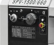 Proma SPV-1500/660 
 Удобное управление 
Основные элементы управления вынесены на отдельную панель, что обеспечивает максимальный контроль
